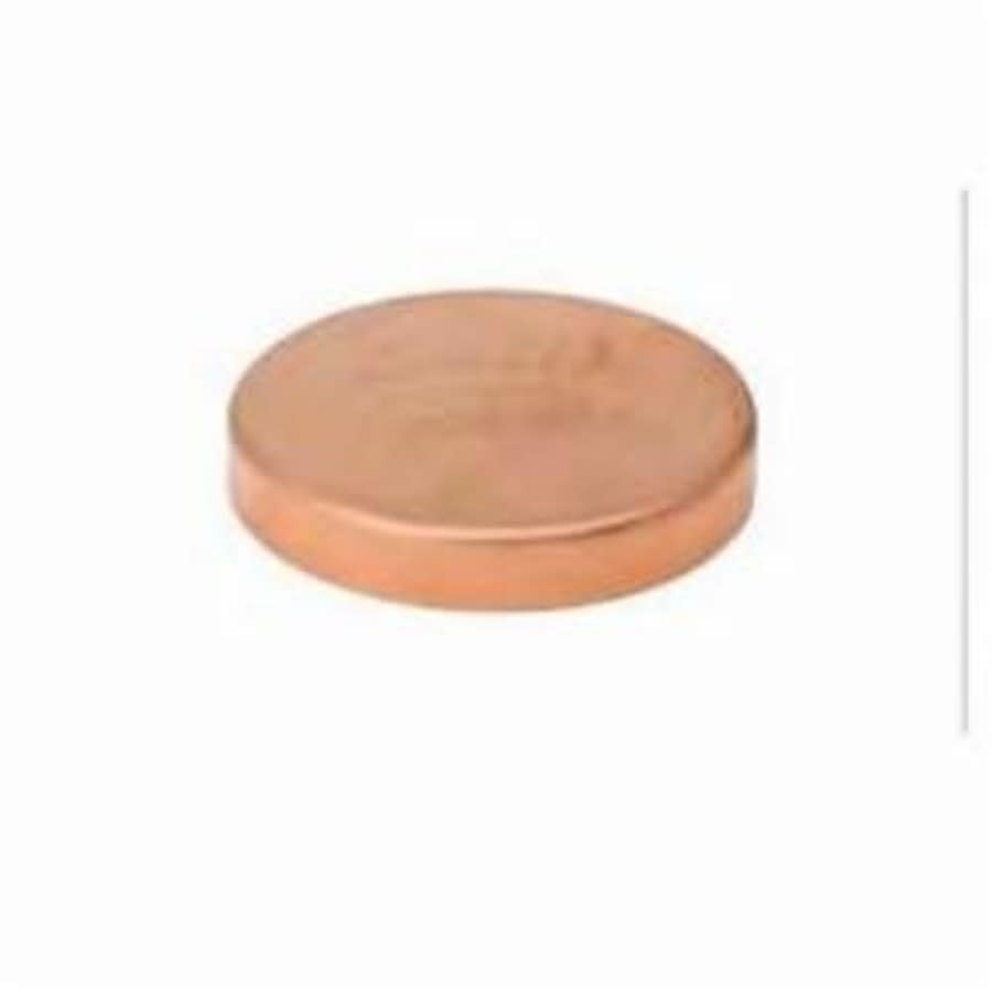 Test Cap, 1-1/2 in, C, Copper
