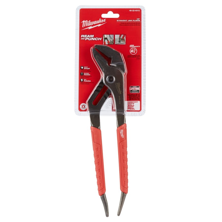 Gen II Straight Jaw Plier, 2-1/4 in, 1.42 in L Alloy Steel Jaw, 12 in OAL