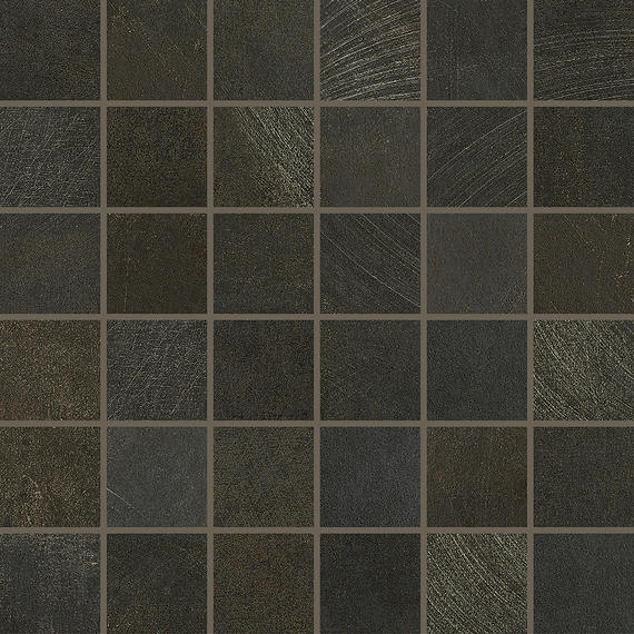 Ironcraft Sable Black Rectangle 12X24 Matte