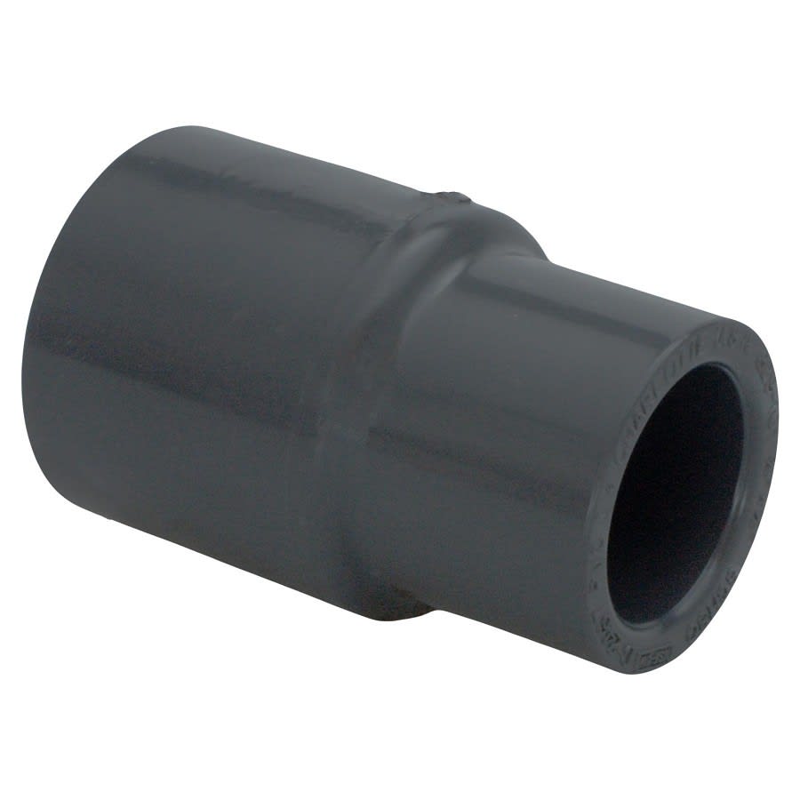 Reducer Coupling, 4 x 2 in, Socket, SCH 80/XH, PVC