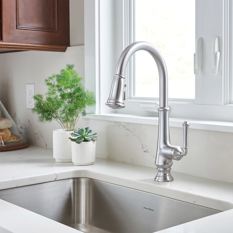 Delancey Single Handle Pull-Down Spray Kitchen Faucet