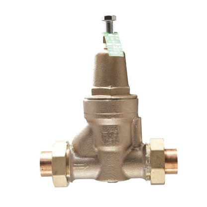 Pressure Reducing Valve, 1-1/4 in, Union C, Brass