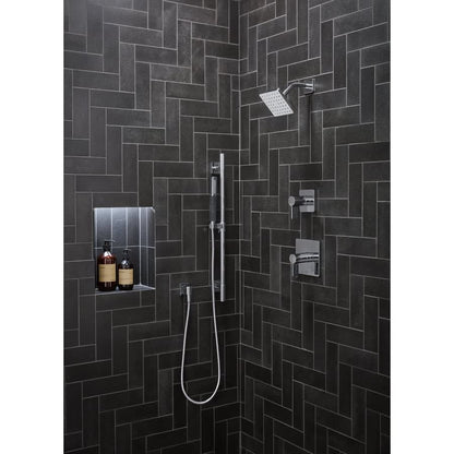 Parallel Pressure Balanced Valve Trim Only with Single Lever Handle - Less Rough In