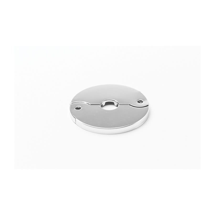 Economy F&C Split Ring Escutcheon, 5/8 in OD (1/2 in CTS & 3/8 in IPS), Polished Chrome