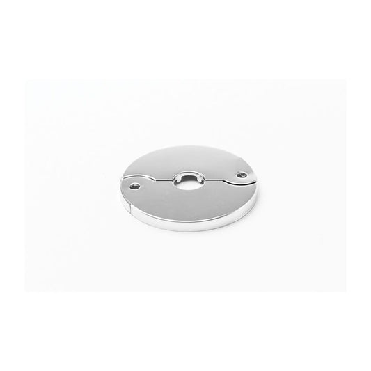 Economy F&C Split Ring Escutcheon, 5/8 in OD (1/2 in CTS & 3/8 in IPS), Polished Chrome