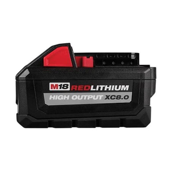 Battery, 8 Ah XC™ Lithium-Ion Battery, 18 V Charge, For Use With M18™ Cordless Tools