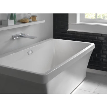 Pivotal Double Handle Wall Mounted Tub Filler Trim - Less Rough In