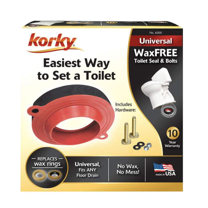 Wax Free Toilet Seal Kit