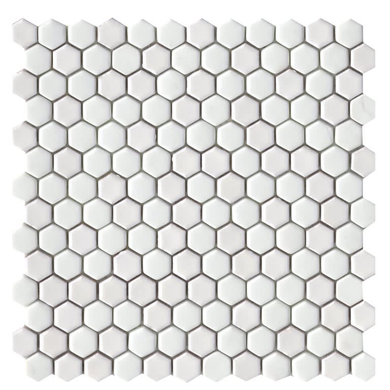 CONFETTI II WHITE HEX ON 12X12