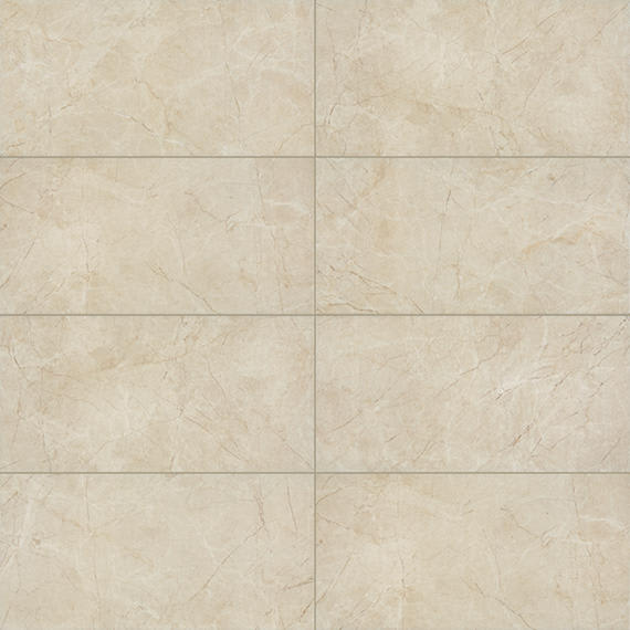 Platinum Almond Rectangle 6X18 Glossy