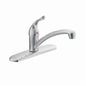 Chateau® Kitchen Faucet, Deck Mount, ADA, 1 Lever Handle, 3-Hole, Polished Chrome