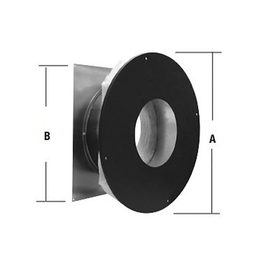 Round Vent Support, 8 in Dia