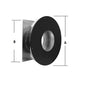 Round Vent Support, 8 in Dia
