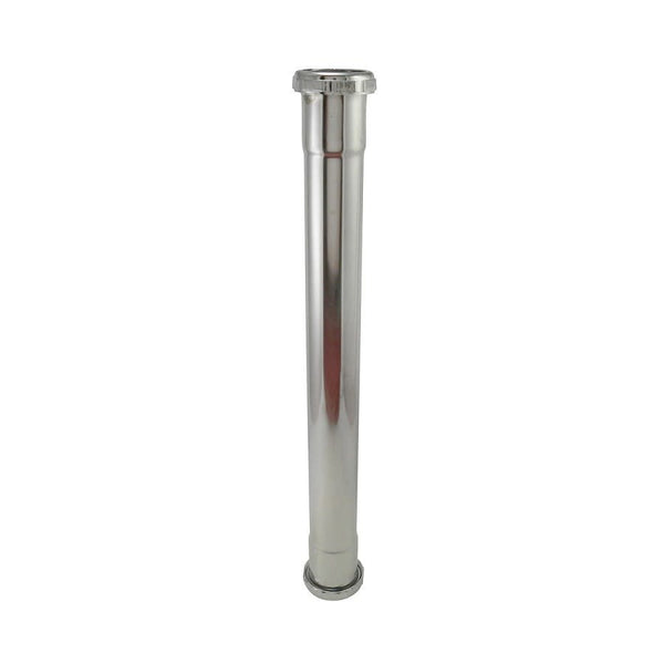 Tubular Extension, 1-1/2 in, Slip Joint, 20 ga, Chrome