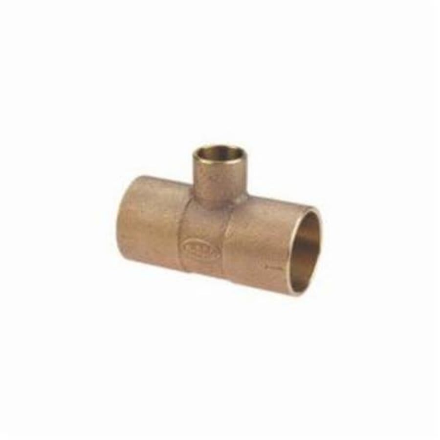 Tee, 1-1/4 x 1/2 x 1 in, C, Copper