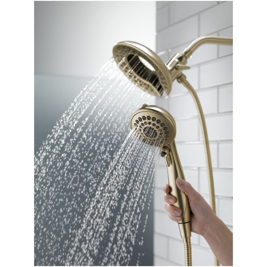 In2ition 2.5 GPM Multi Function Shower Head with Touch-Clean