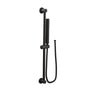 Single Function Hand Shower Package with Hose and Slide Bar Included from the Level Collection