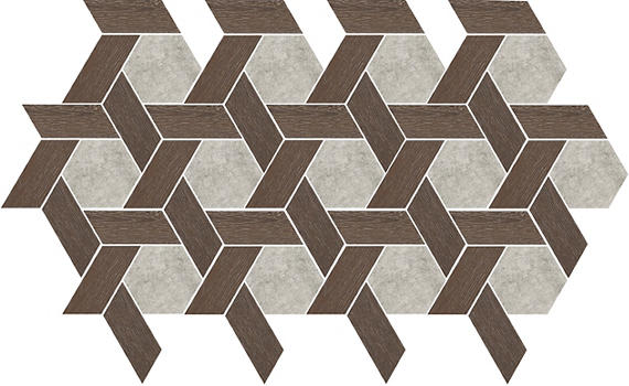 Historic Limestone Lineage Blend Hexagon 12X10 Matte