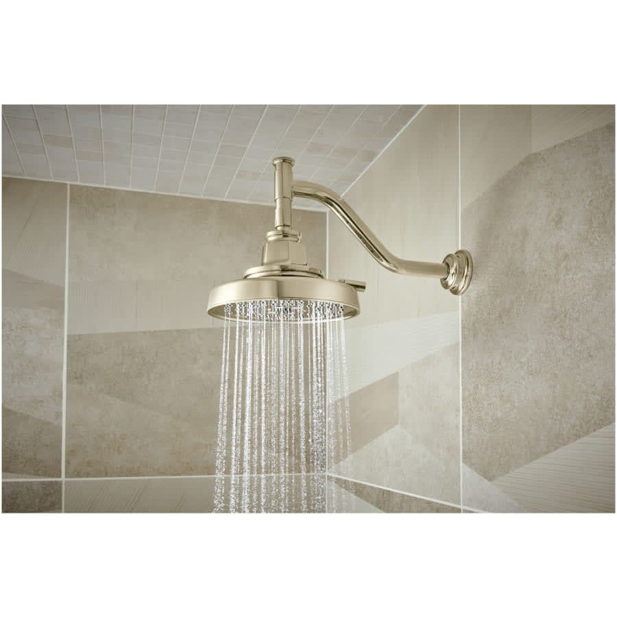 Invari 11" Wall Mounted Shower Arm and Flange