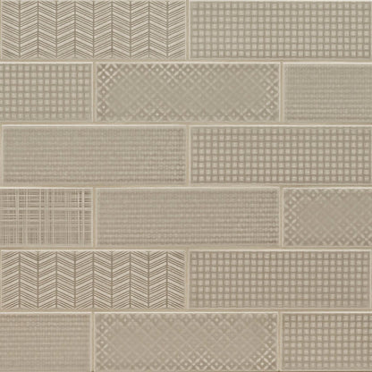 Urbano Warm Concrete 3d Mix Tile