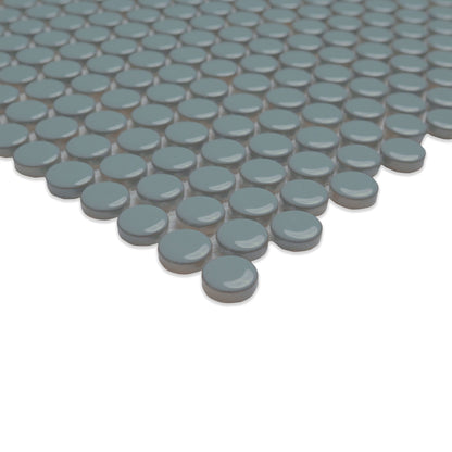 Cielo Azul Pennyround Glossy