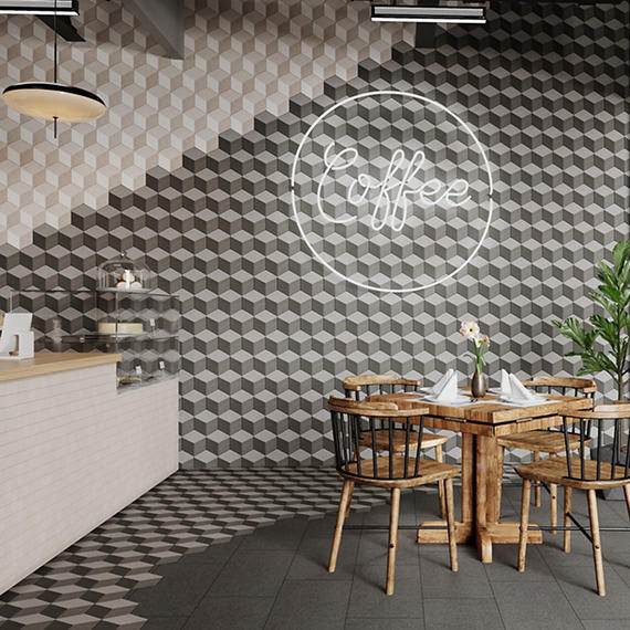 Crafter Carbon Bloc Hex Hexagon 8X8 Matte