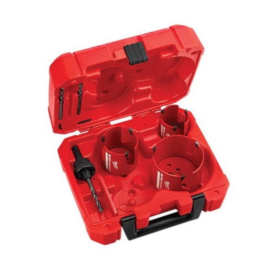 BIG HAWG™ Hole Saw Kit, 7 Pieces, Carbide