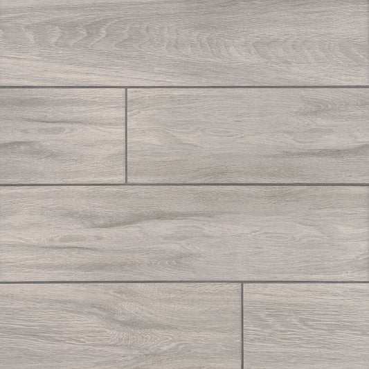 Balboa Ice Wood Look Tile 6 in x 24 in (16.78 SF per Box)