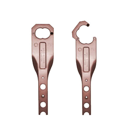 Flat Bracket, Cold Rolled Steel, Copper Bonded™ Domestic