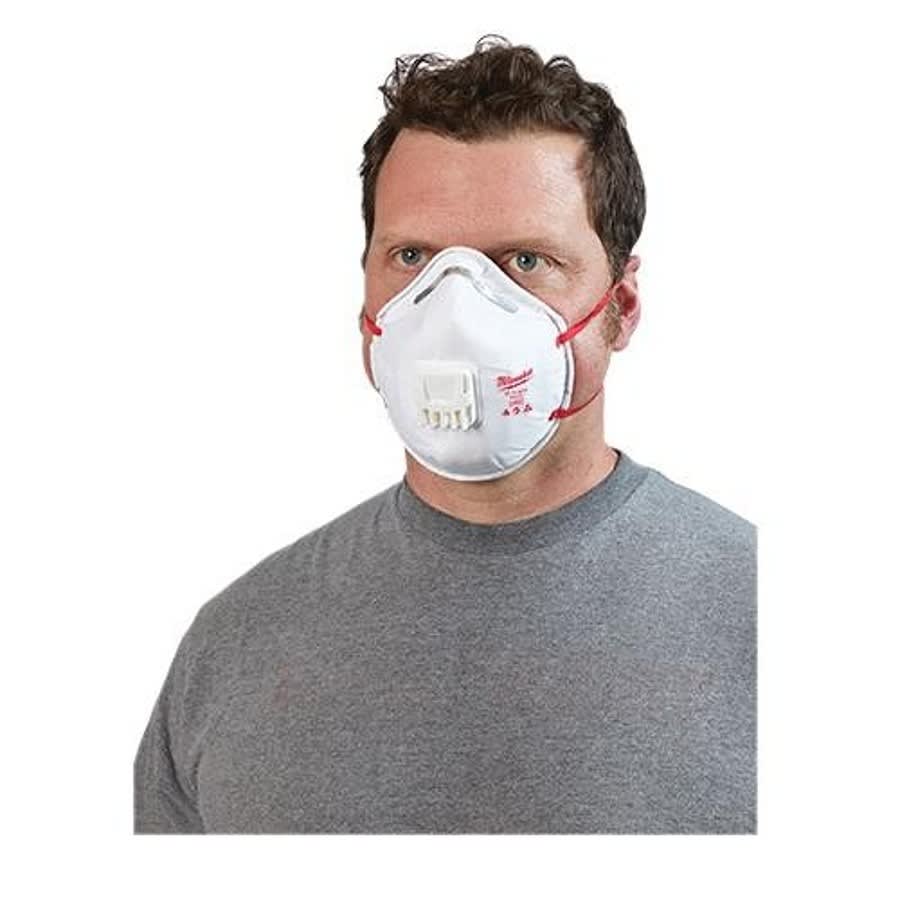 10pk N95 Valved Respirator