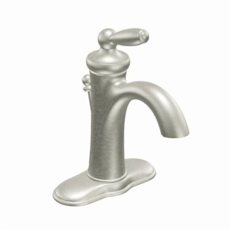 Brantford™ Single Hole or Centerset Lavatory Faucet, ADA, 1 Handle, 1 or 3-Hole, 1.2 gpm, Brushed Nickel