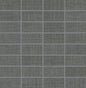 Fabric Art Modern Textile Dark Gray Straight Joint 1X3 Matte