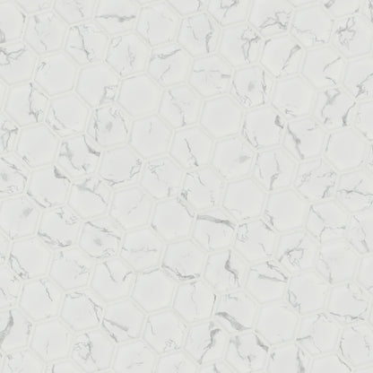 Carrara Matte 2" Hexagon