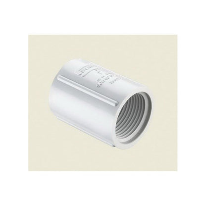 Coupling, 1 in, FNPT, SCH 40/STD, PVC