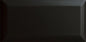 BG BLACK 4 1/4X10 BEVELED  (DISCONTINUED)