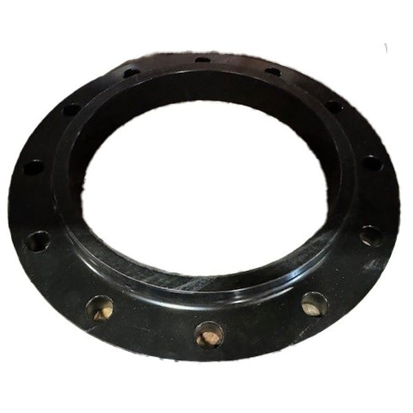 Raised Face Flange, 10 in, Slip On, 16 in OD, 12 Bolt Holes, 150 lb, Carbon Steel, Buy American