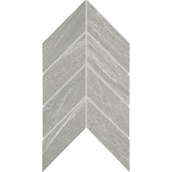 Montesano Light Gray Chevron 2X5 Matte