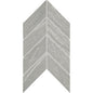 Montesano Light Gray Chevron 2X5 Matte