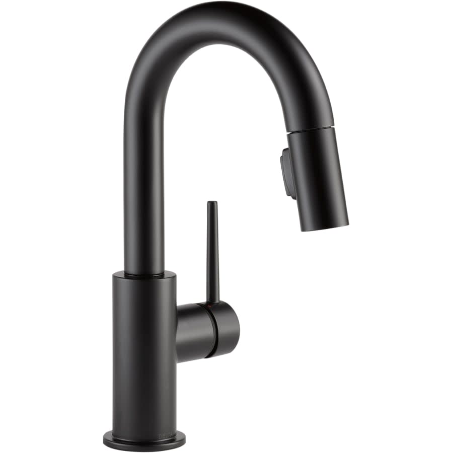 Trinsic 1.8 GPM Single Hole Pull-Down Bar/Prep Faucet with Magnetic Docking Spray Head