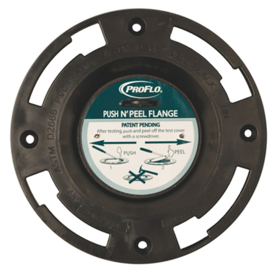 4" x 3" PVC Standard P-N-P Closet Flange