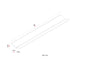 Crown Moulding - 3 1/4"W x 96"H x 3/4"D