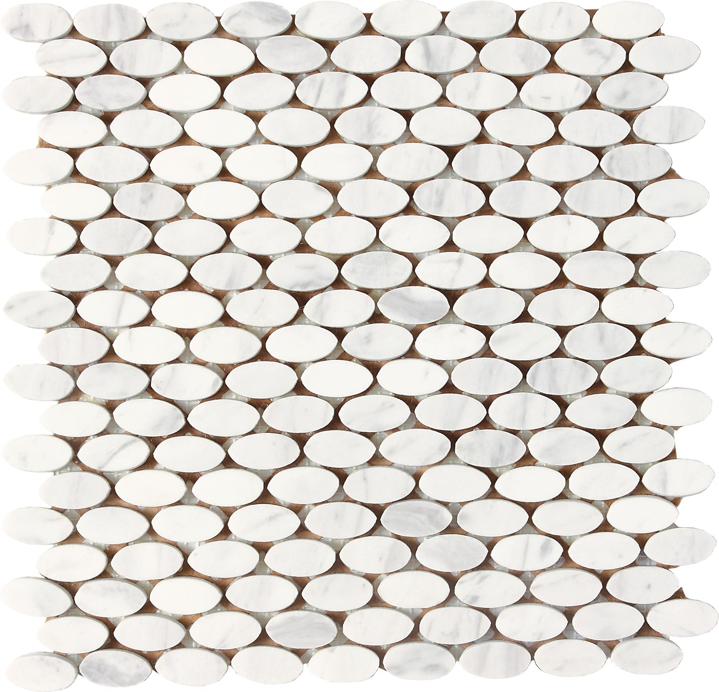Stone a la Mod Contempo White Wedge, Straight Edge 2X3 Polished