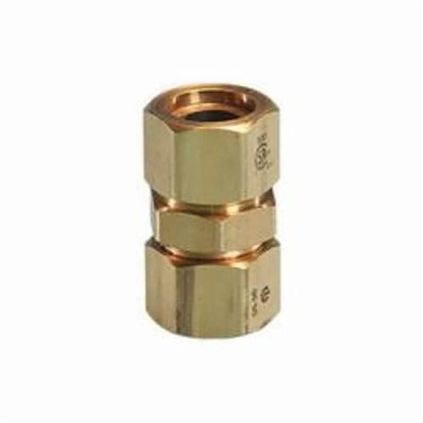 AutoFlare® Gas Coupling, 2 in, Comp, Brass