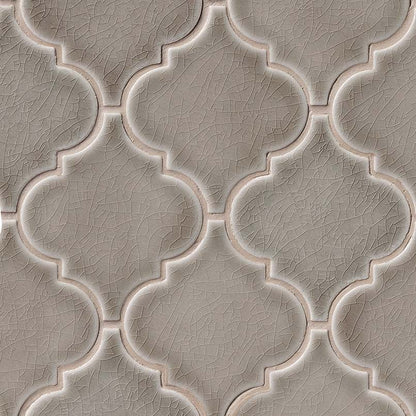 Dove Gray Arabesque Tile®