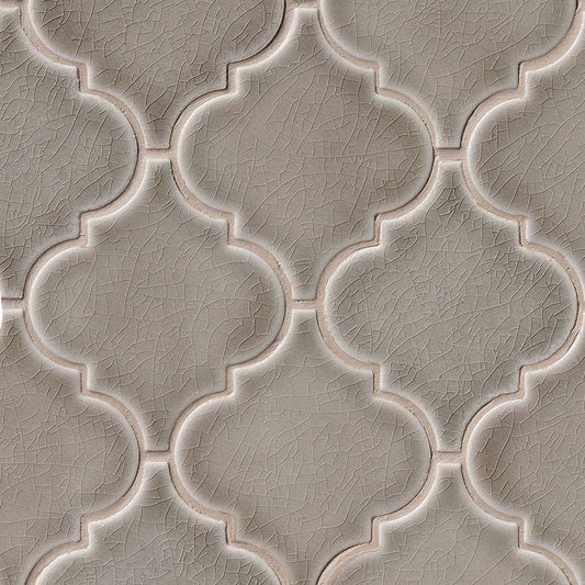 Dove Gray Arabesque Tile®