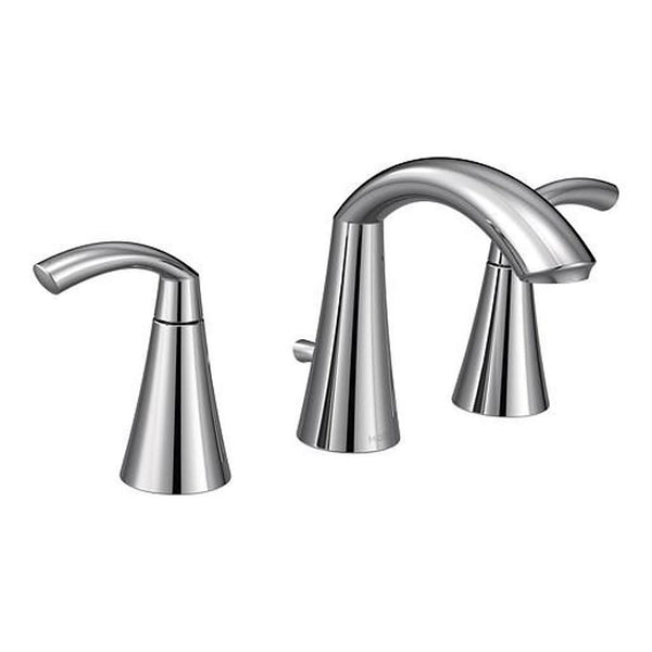 Glyde™ Widespread Lavatory Faucet, ADA, 2 Handle, 3-Hole, 1.2 gpm, Chrome