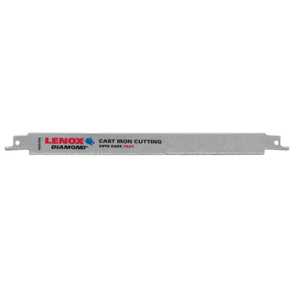 Diamond™ Diamond Grit Double End Reciprocating Saw Blade, 8 in L, 6 tpi, 0.042 in THK