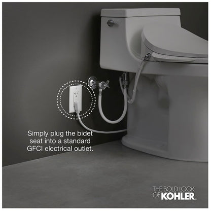 C3 Elongated Closed-Front Bidet Seat with Soft Close, Quick Release, and Night Light Technology