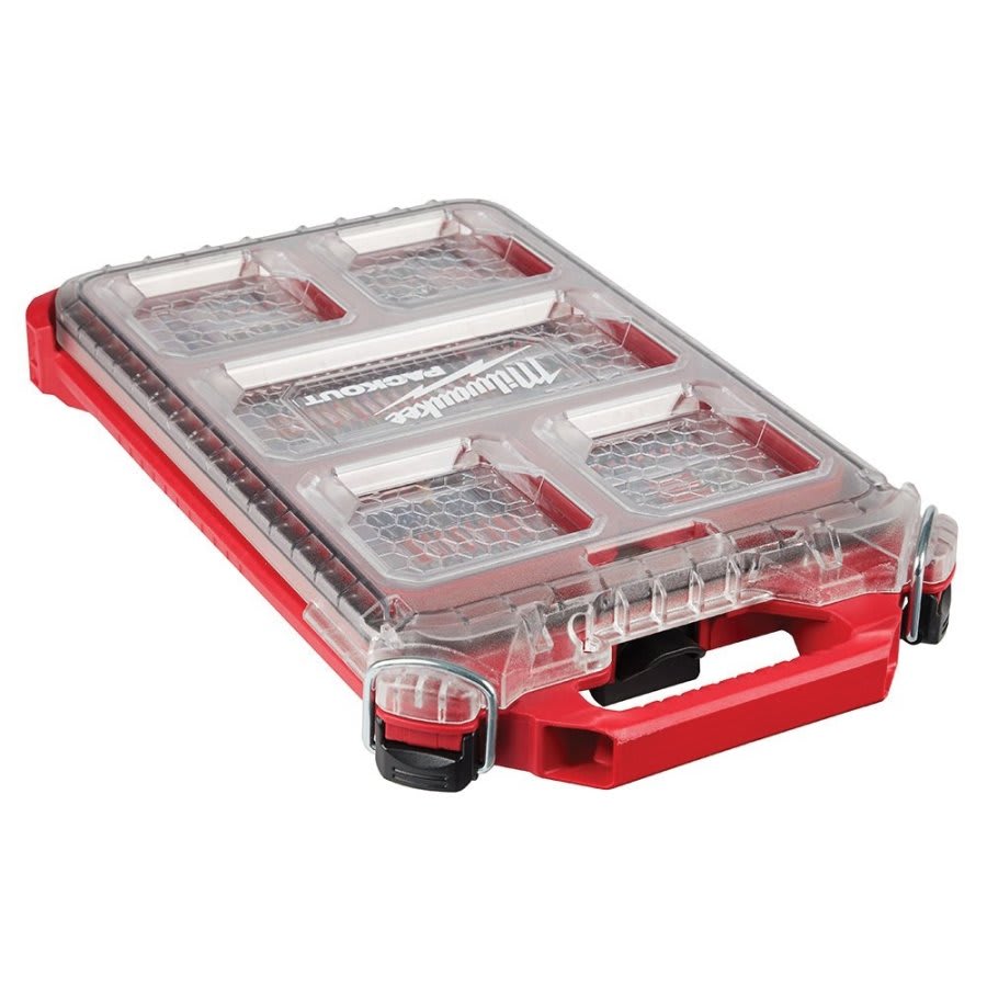 SHOCKWAVE™ PACKOUT™ 100-Piece Impact Driver Bit Set, Hex/Phillips®/Slotted/Square/Torx Point, 1/4 in