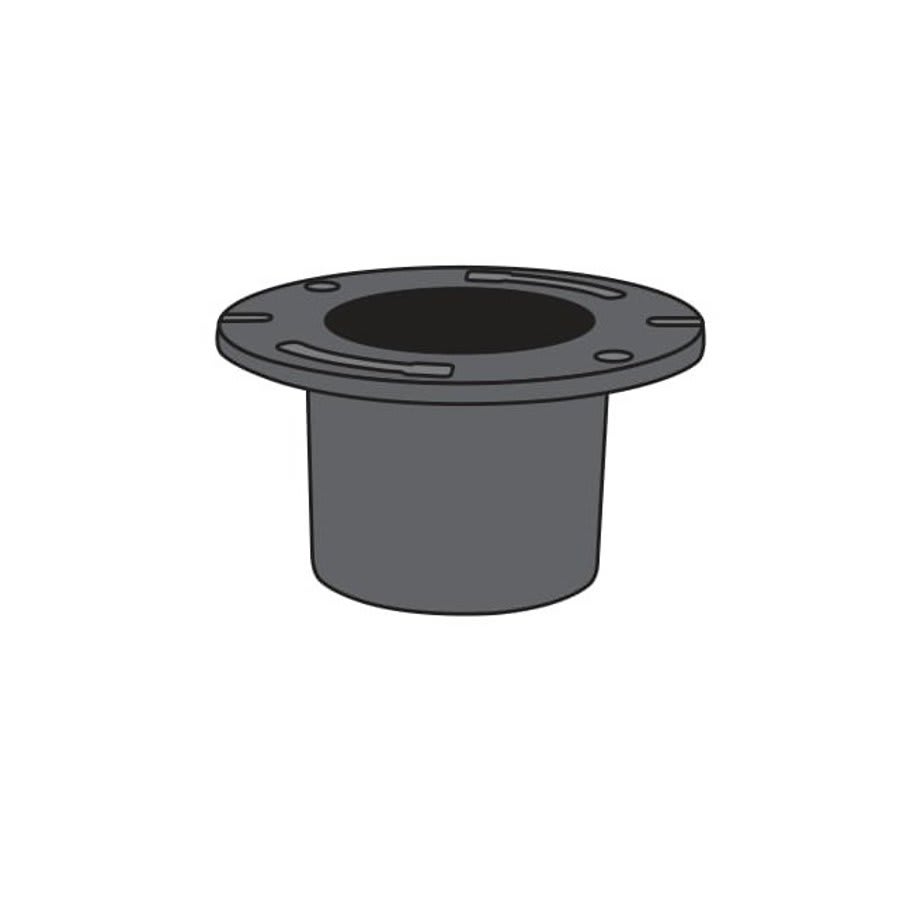 Flange, 4 in, No Hub, Cast Iron